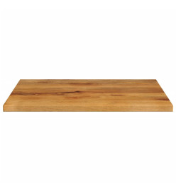 Dessus de table 70x70x3,8 cm carré bois massif manguier