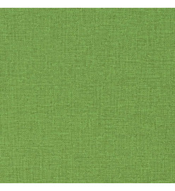 Coussin de banc de jardin vert mélangé 150x50x7 cm tissu