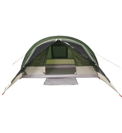 Tente de camping de cabine 4 personnes vert imperméable