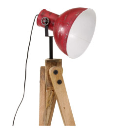 Lampadaire 25 W rouge délavé 45x45x120 cm E27