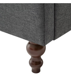 Fauteuil Gris foncé Tissu