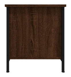 Meuble TV chêne marron 100x40x45 cm bois d'ingénierie