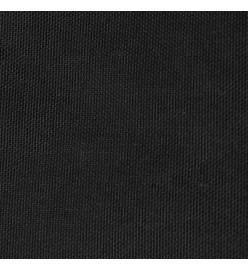 Voile de parasol Tissu Oxford trapèze 2/4x3 m Noir