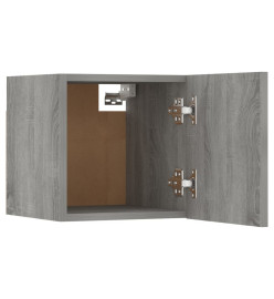 Meubles TV muraux 8 pcs Sonoma gris 30,5x30x30 cm