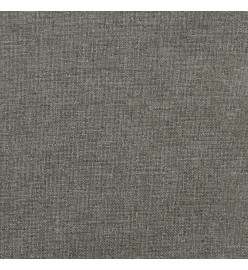 Coussin de banc de jardin gris foncé mélangé 180x50x7 cm tissu