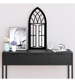 Miroir Noir 70x30 cm Fer pour utilisation à l'intérieur