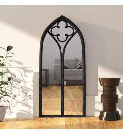 Miroir Noir 70x30 cm Fer pour utilisation à l'intérieur