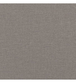 Ensemble de canapés 3 pcs taupe tissu