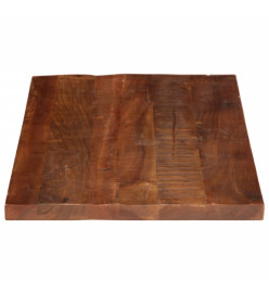 Dessus de table 100x70x2,5cm rectangulaire bois massif récupéré