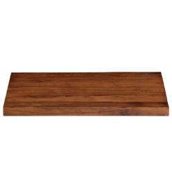 Dessus de table 90x50x2,5 cm rectangulaire bois massif récupéré