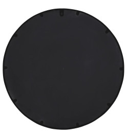 Miroir Noir 40x4 cm Fer pour utilisation à l'intérieur