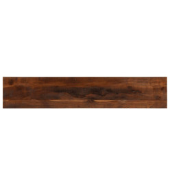 Dessus de table 160x40x2,5cm rectangulaire bois massif récupéré