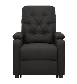 Fauteuil de massage Noir Tissu