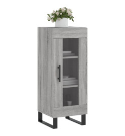 Buffet Sonoma gris 34,5x34x90 cm Bois d'ingénierie