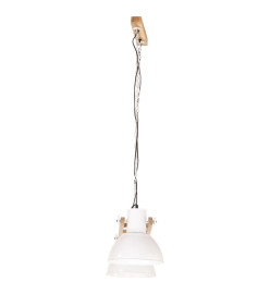 Lampe suspendue industrielle 25 W Blanc 109 cm E27