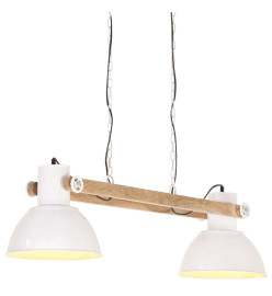 Lampe suspendue industrielle 25 W Blanc 109 cm E27