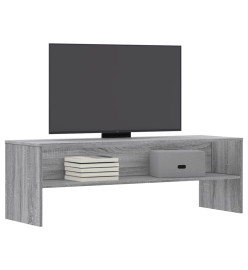 Meuble TV sonoma gris 120x40x40 cm bois d'ingénierie