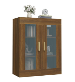 Armoire murale suspendue Chêne marron 69,5x34x90 cm