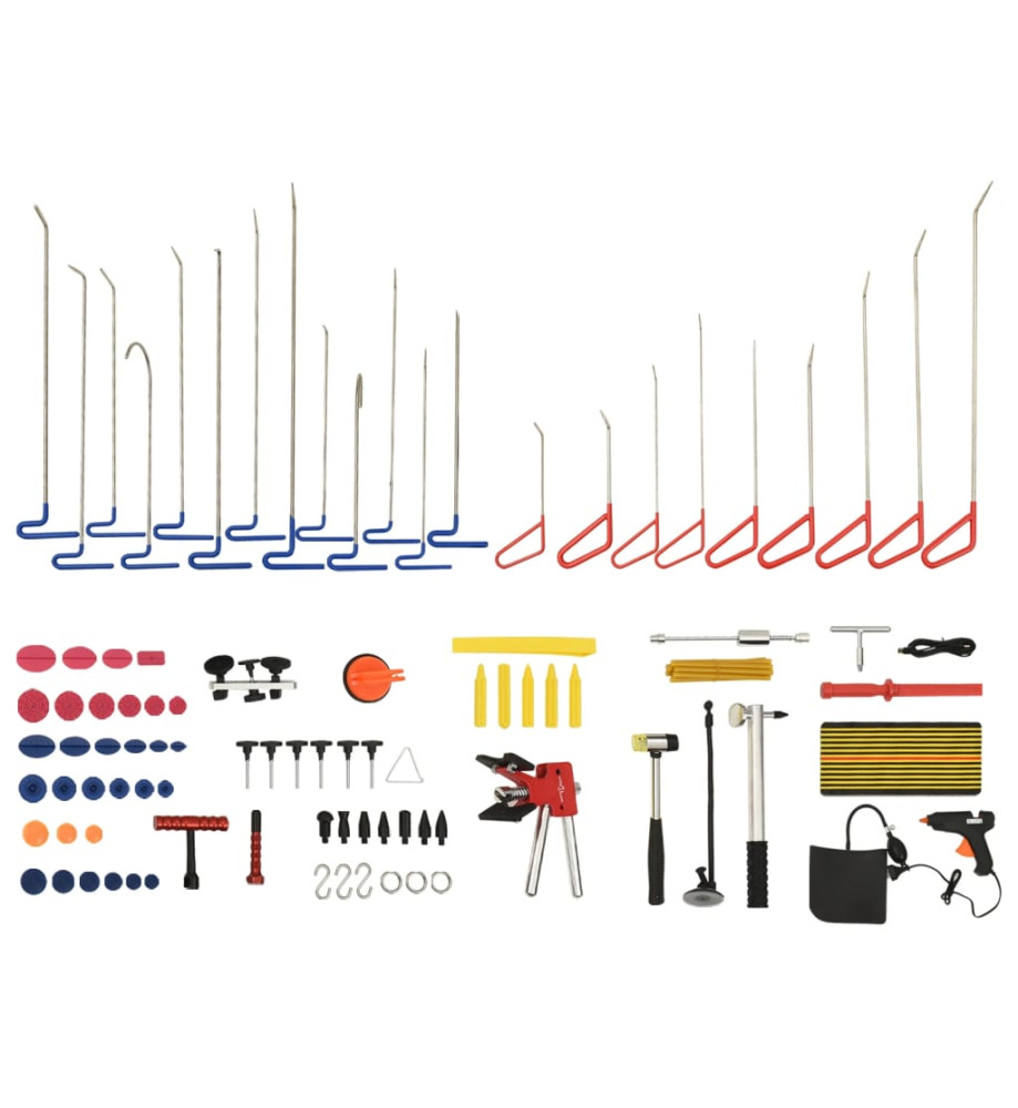 Kit d'outils de débosselage sans peinture 89 pcs