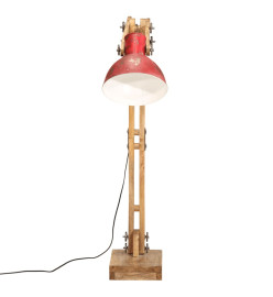 Lampadaire 25 W rouge délavé 33x25x130-150 cm E27