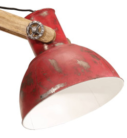 Lampadaire 25 W rouge délavé 33x25x130-150 cm E27