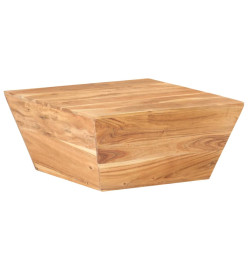 Table basse en forme de V 66x66x30 cm Bois d'acacia massif