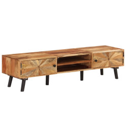 Meuble TV 145x35x35 cm Bois d'acacia massif