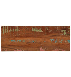 Dessus de table 90x20x2,5 cm rectangulaire bois massif récupéré