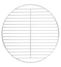 Grille de barbecue ronde Ø34,5 cm acier inoxydable 304