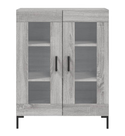 Buffet sonoma gris 69,5x34x90 cm bois d'ingénierie