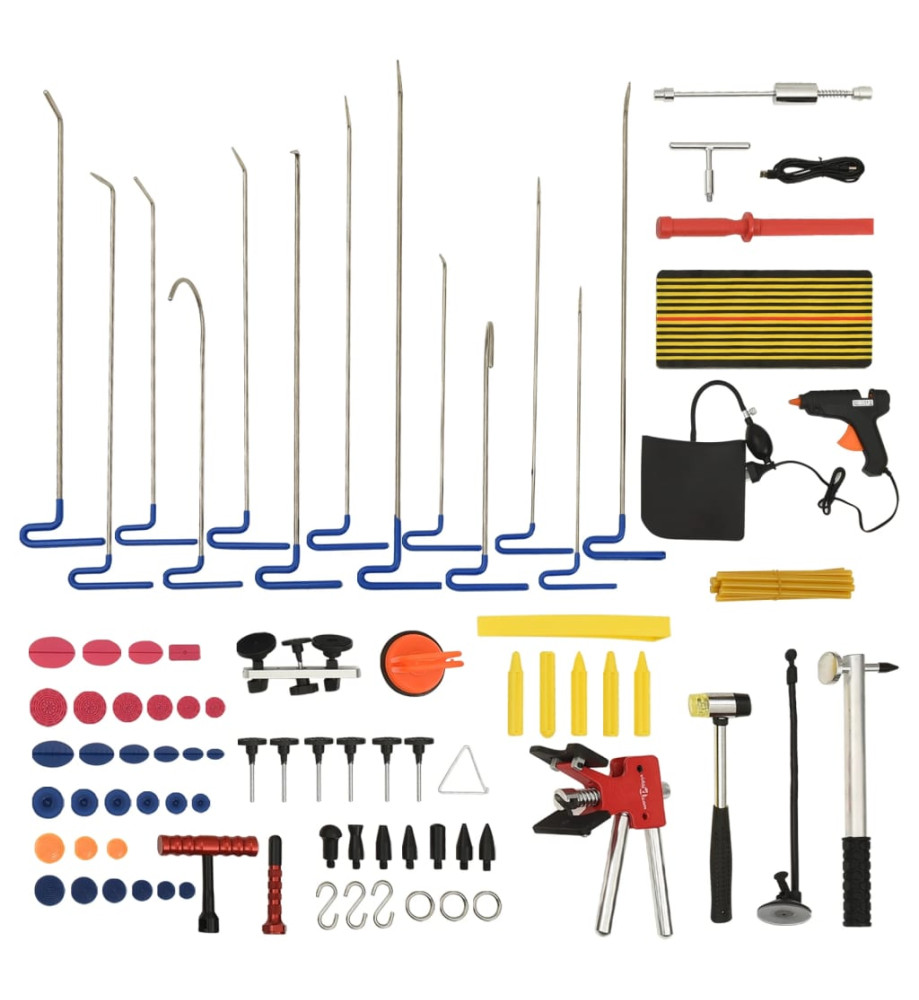 Kit d'outils de débosselage sans peinture 80 pcs