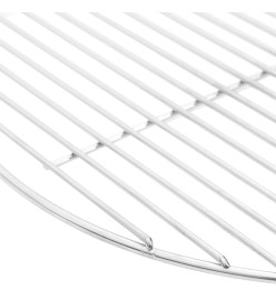 Grille de barbecue ronde Ø44,5 cm acier inoxydable 304