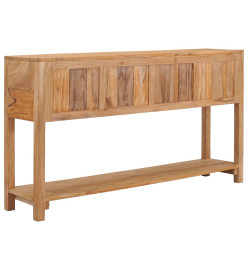 Buffet 140x30x75 cm Bois de teck massif