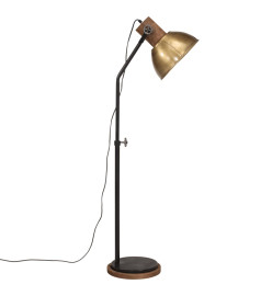 Lampadaire 25 W laiton antique 30x30x100-150 cm E27