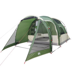 Tente de camping tunnel 4 personnes vert imperméable