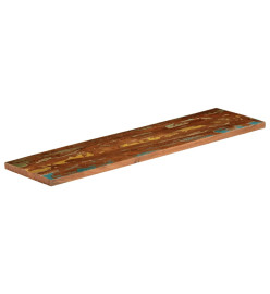 Dessus de table 100x40x2,5cm rectangulaire bois massif récupéré