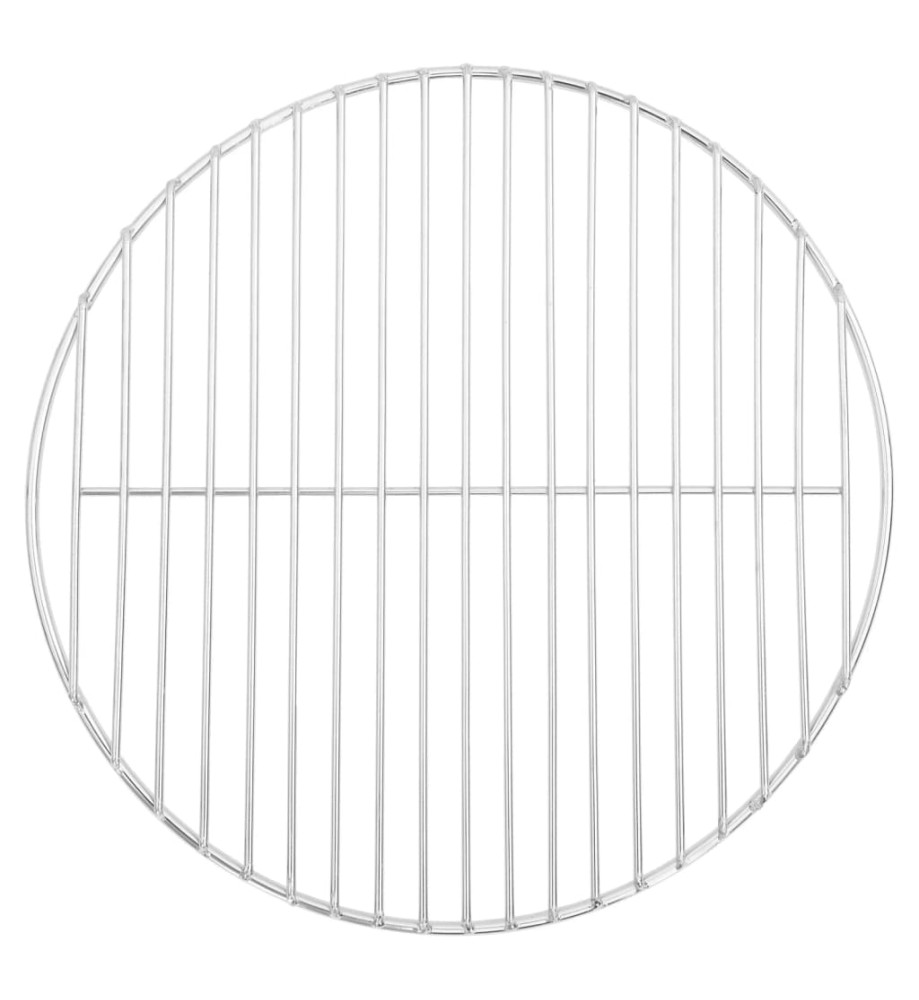 Grille de barbecue ronde Ø37 cm Acier inoxydable 304