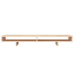 Support pour moniteur 100x27x14 cm Bois de pin solide