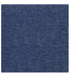 Panneaux muraux 12 pcs Bleu 30x30 cm Tissu 1,08 m²