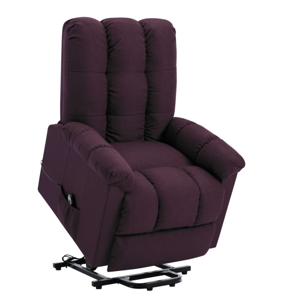 Fauteuil Violet Tissu