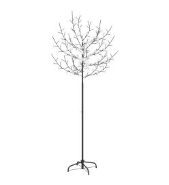 Sapin de Noël 200 LED blanc bleu Cerisier en fleurs 180 cm