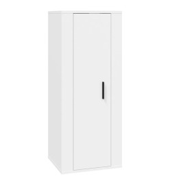 Ensemble de meubles TV 3 pcs Blanc Bois d'ingénierie