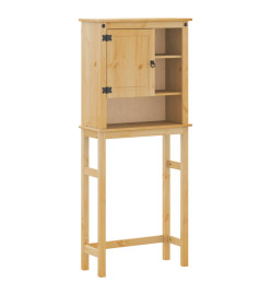 Armoire pour machine à laver salle de bain Corona pin massif