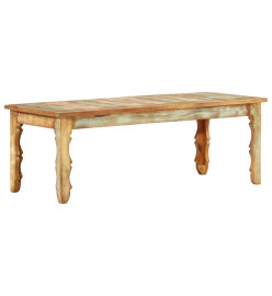 Table basse 110x50x40 cm Bois de récupération solide