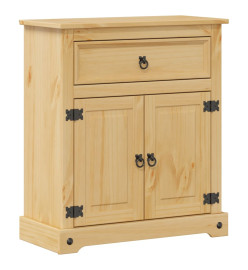 Armoire de salle de bain Corona 70x33x80 cm bois de pin massif