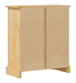 Armoire de salle de bain Corona 70x33x80 cm bois de pin massif