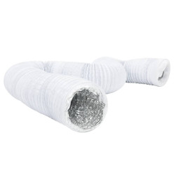 Conduit de ventilation aluminium et PVC 6 m Ø15 cm