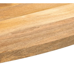 Dessus de table 120x50x2,5 cm ovale bois massif de manguier