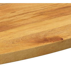 Dessus de table 140x50x2,5 cm ovale bois massif de manguier