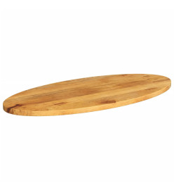 Dessus de table 110x50x3,8 cm ovale bois massif de manguier